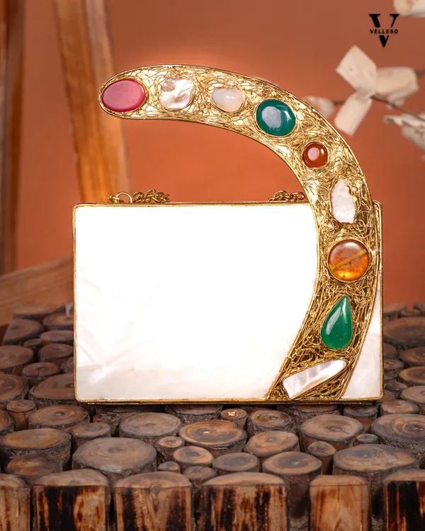 Saryaa_Crescent_MOP_Clutch_Bag